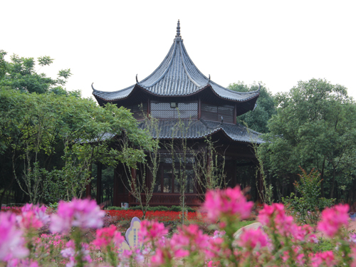 重檐八角亭－1