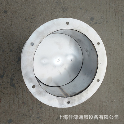 生產不銹鋼電動手動風閥風量調節閥蝶閥圓形中央空調風管閥密閉閥
